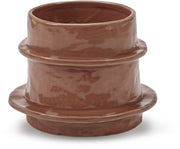 Pot de fleurs en grès orange 19,5x15,5cm 04 S Molly - SERAX — 405769.jpg