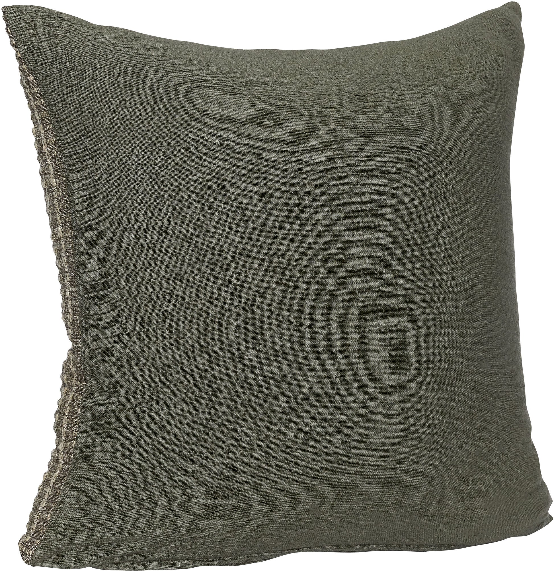 Coussin Ori Olive/Beige - Hübsch — 406965.jpg