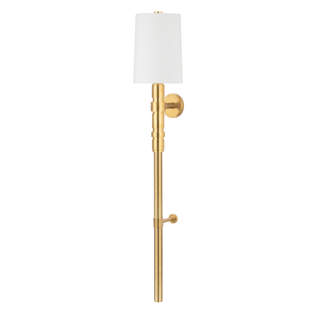 Applique murale en laiton laiton ancien 25x152cm Cormoran - Corbett Lighting