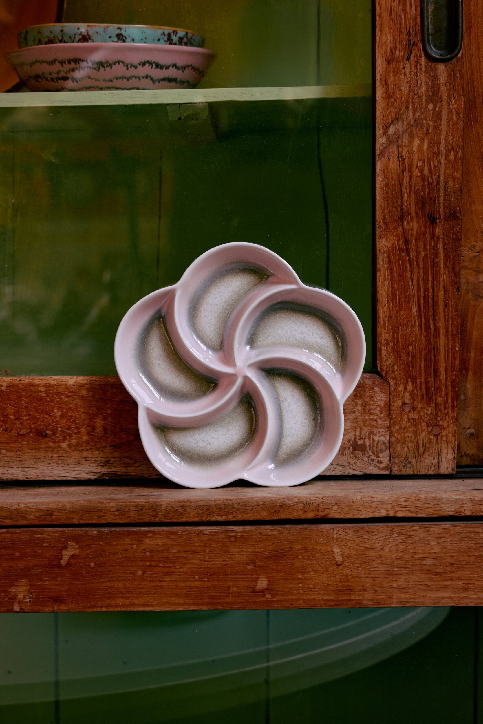 Plateau apéritif en céramique 20x20x3cm Vaisselle 70's - HKLiving — 409259.jpg