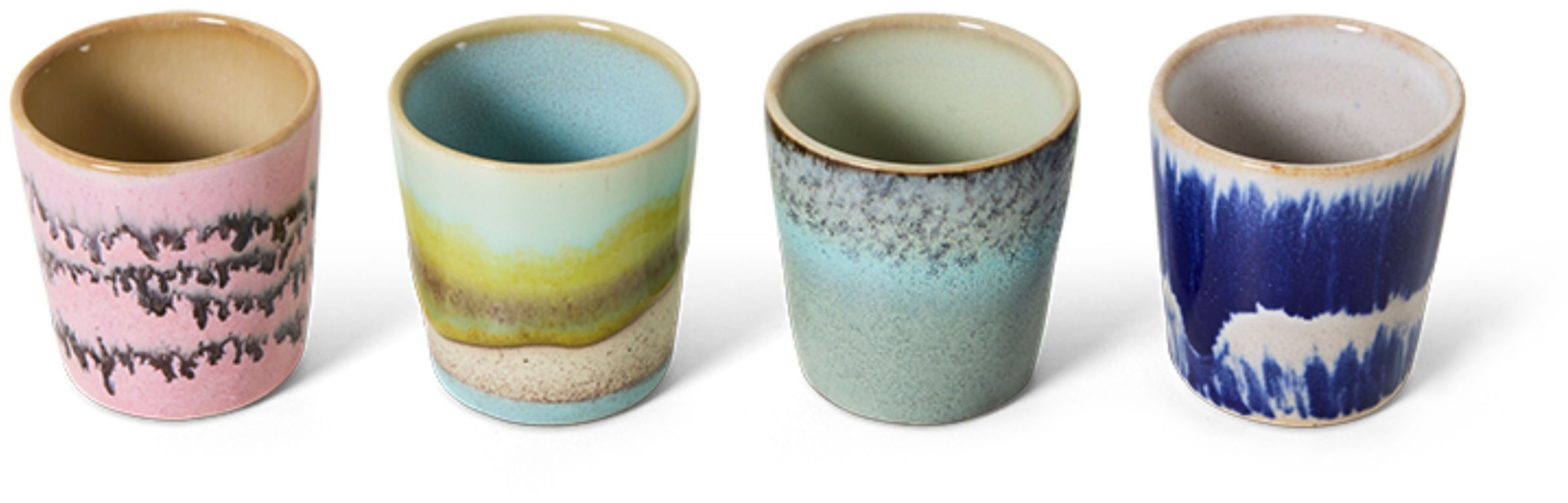 70s ceramics: egg cups vibrance, set of 4 — 409285.jpg