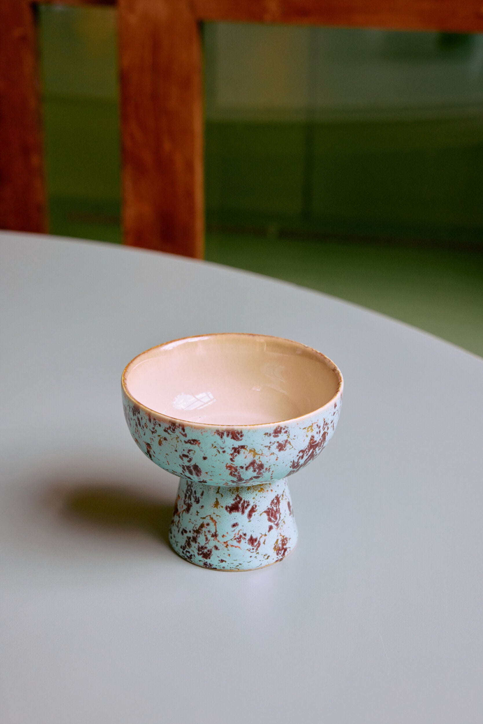 70s ceramics: tapas bowl on base — 409303.jpg