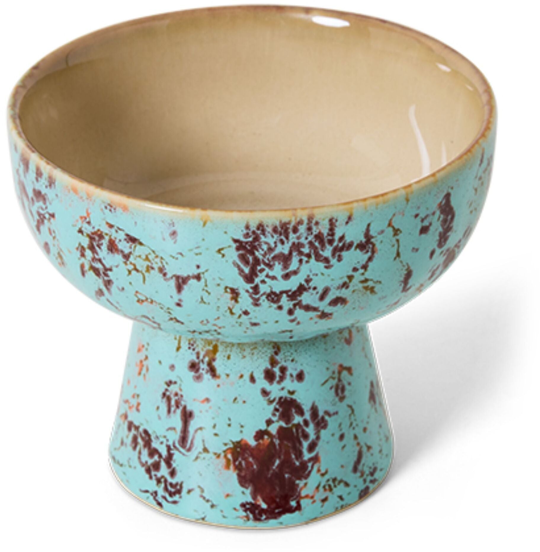 70s ceramics: tapas bowl on base — 409307.jpg