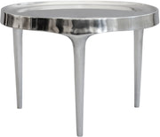 Table basse en fonte d'aluminium chrome 50x35cm Phantom - 101 Copenhagen — 409809.jpg