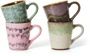 70s ceramics: espresso mugs brutalism, set of 4 — 410120.jpg