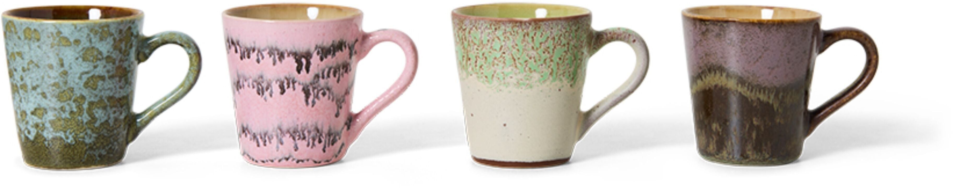 70s ceramics: espresso mugs brutalism, set of 4 — 410121.jpg