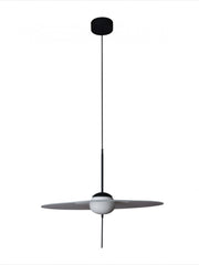 Suspension ronde en verre transparent 60cm Mono L600 - DCW Editions — 410147.jpg