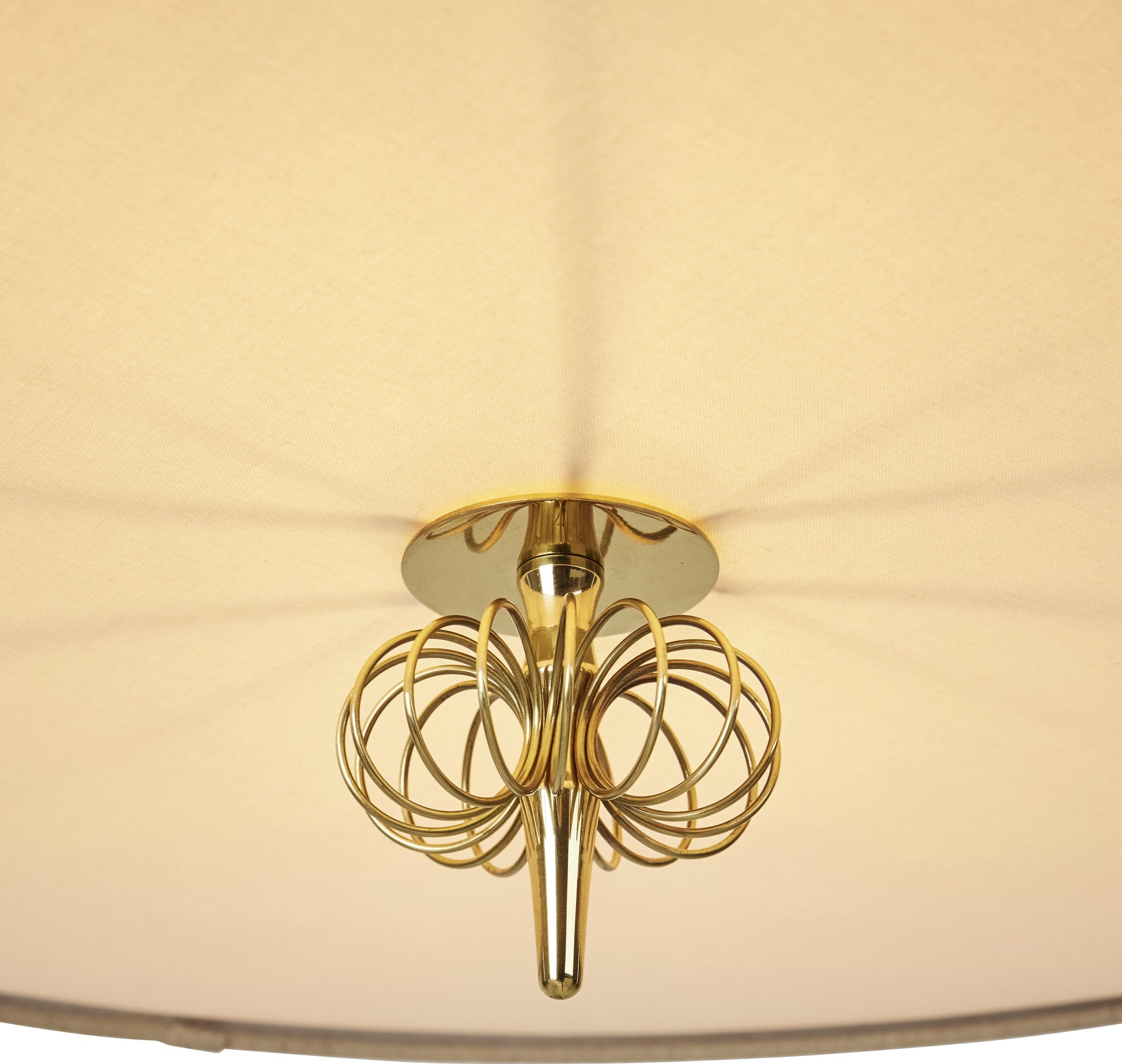 Suspension en laiton et toile non réglable crème 56x20 cm Modèle 1967 - Gubi — 415152.jpg