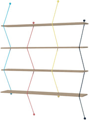 Mensola da arrampicata in noce 120 cm Multicolore - La Chance