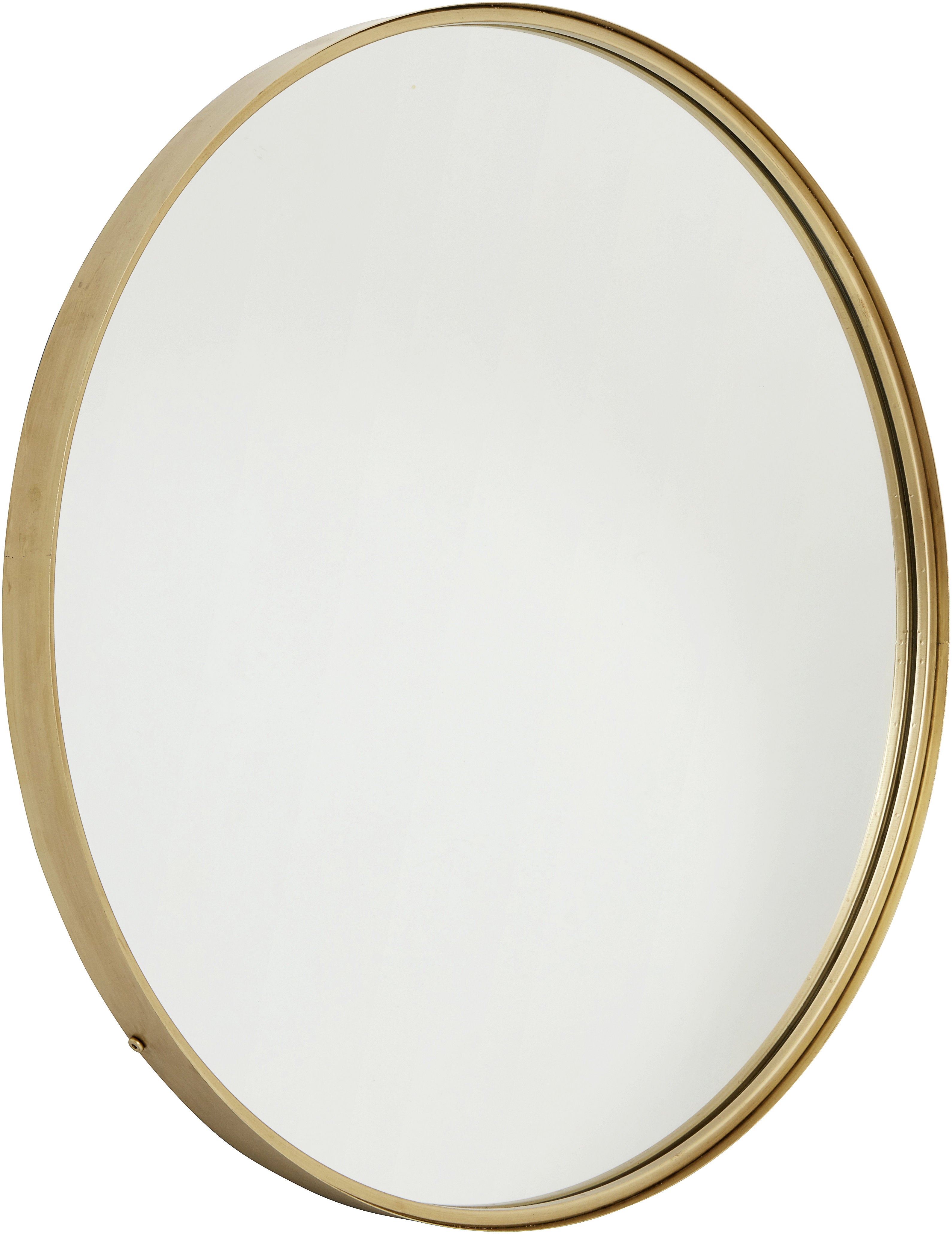 Miroir rond Doré - Nordal