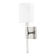 Applique murale en acier nickel poli 11x44cm Taunton - Hudson Valley Lighting