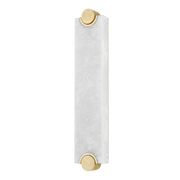 Applique murale en laiton laiton vieilli 13x64cm Brant - Hudson Valley Lighting