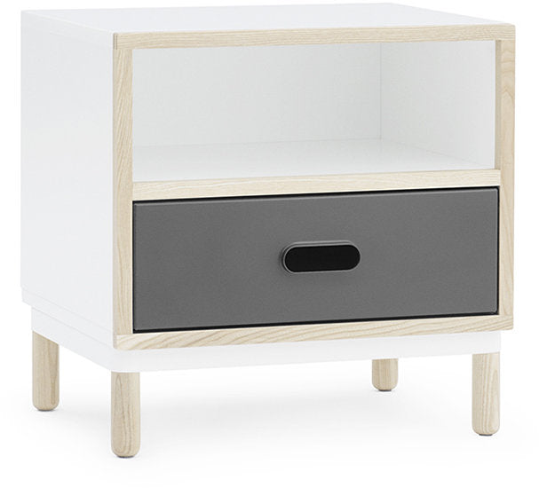 Weißer und grauer Nachttisch - Normann Copenhagen