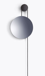 Rise & Shine specchio da parete grigio - New Works Rise