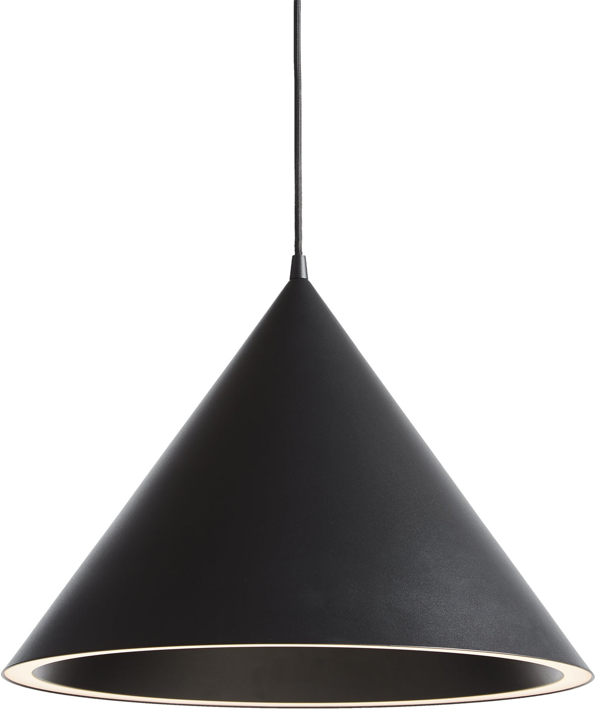 Suspension black 46 cm Annular - Woud