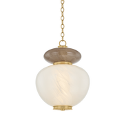 Suspension en laiton laiton ancien 35x47cm Syros - Corbett Lighting