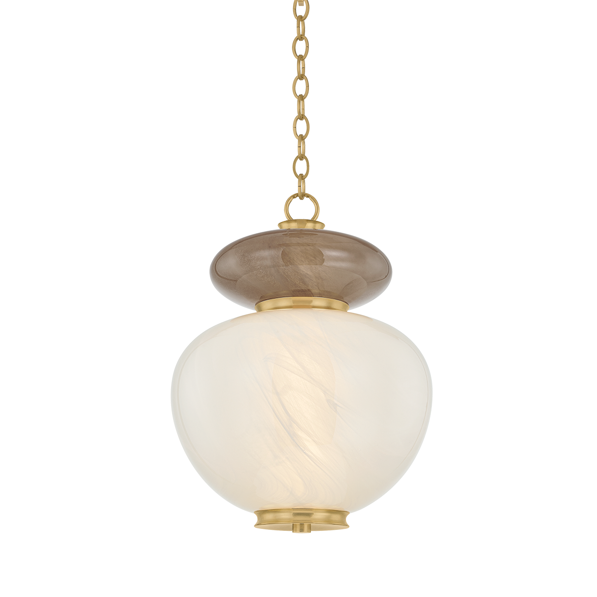 Suspension en laiton laiton ancien 35x47cm Syros - Corbett Lighting