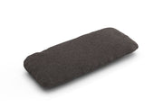 Cuscino in tessuto jet grigio marrone 60x30cm Curt - Ambivalenz