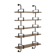 5 étagères en noyer 95 cm Démon Shelf - Gubi - The Cool Republic
