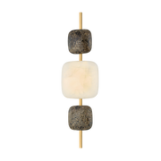 Applique murale en laiton laiton ancien 24x85cm Salisbury - Corbett Lighting