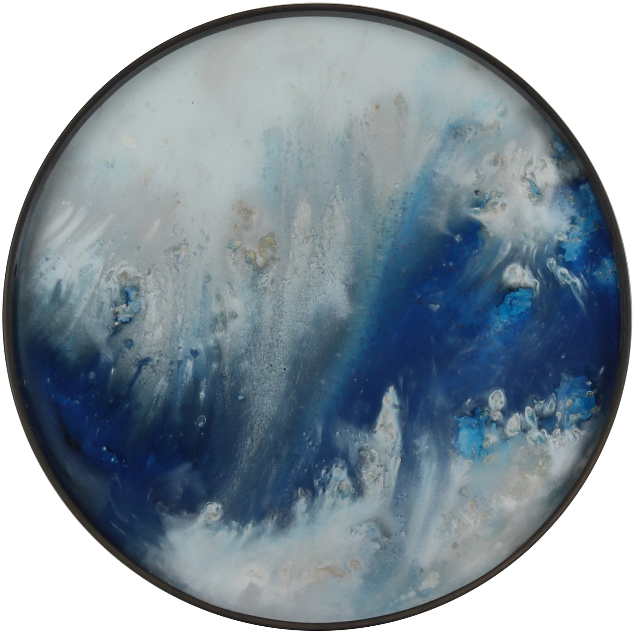 Plateau rond Blue Mist Organic - Ethnicraft Accessories
