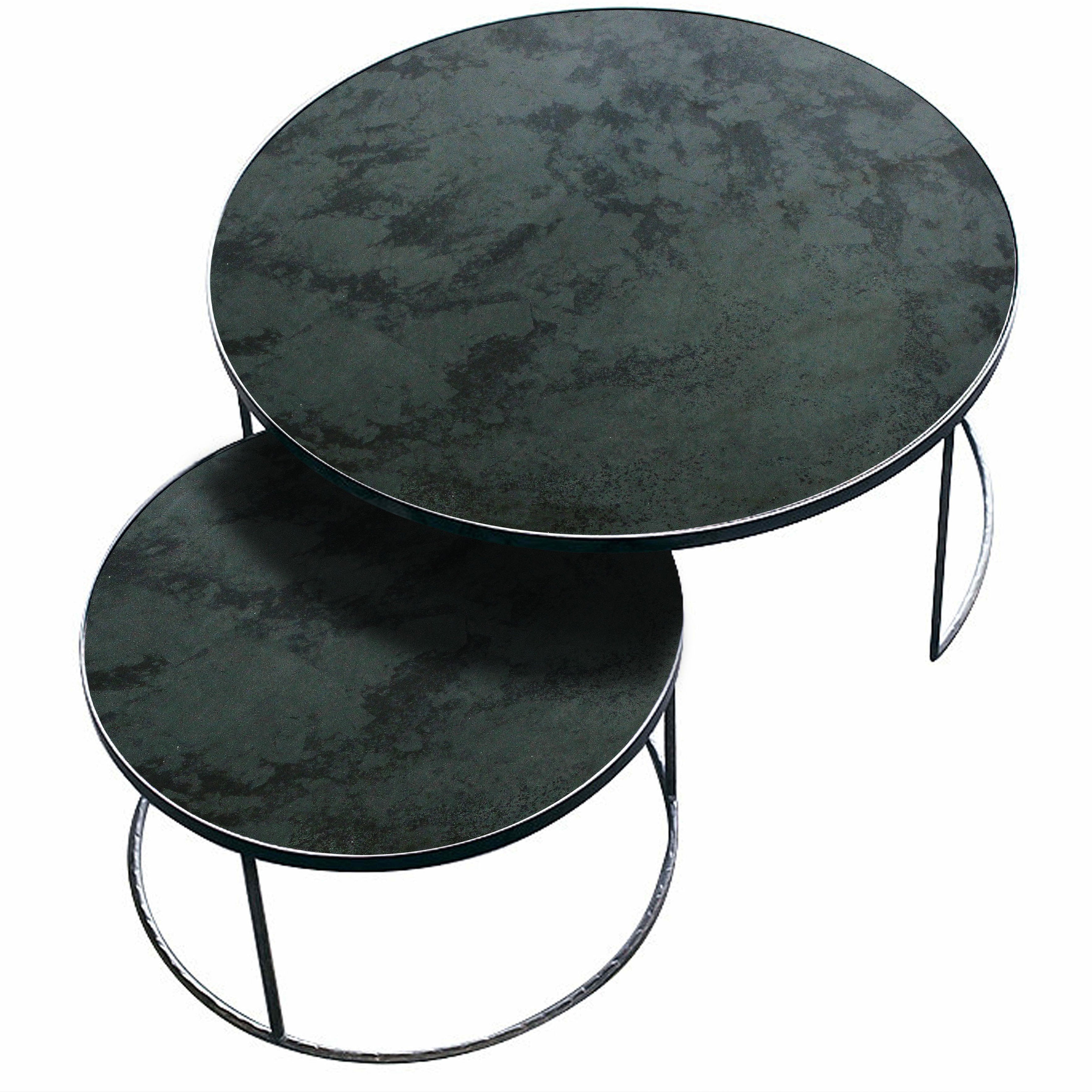 2 Tables basses charbon Nesting Coffee - Ethnicraft Accessories