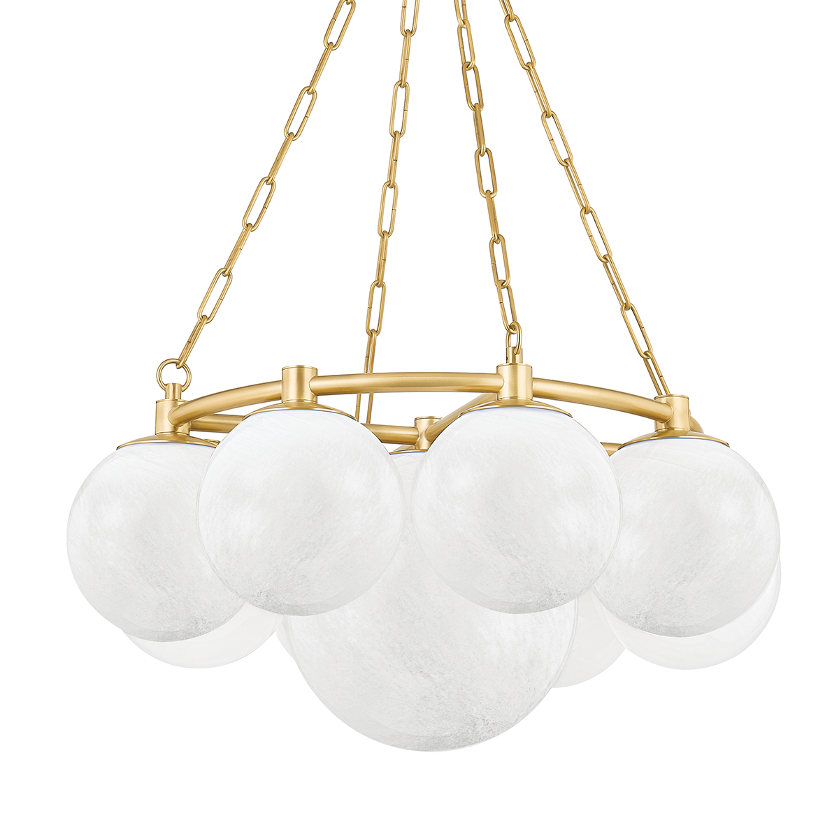 Suspension en acier laiton vieilli 75x37cm Thornwood - Hudson Valley Lighting