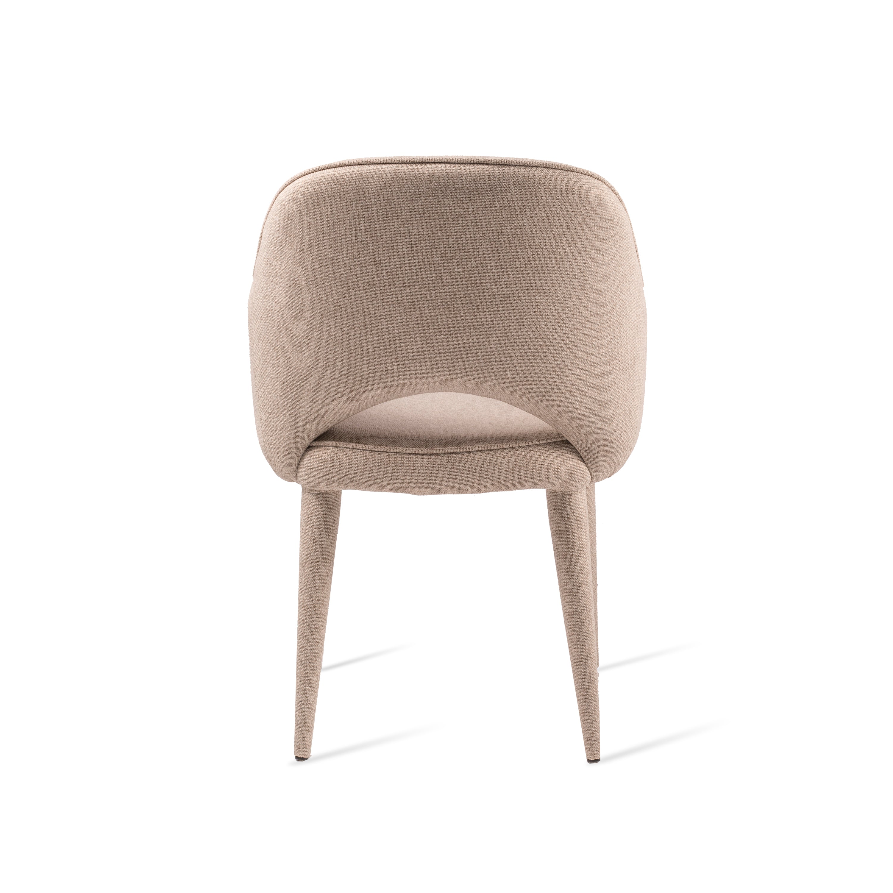 Sedia con braccioli in tessuto beige Cosy - Pols Potten