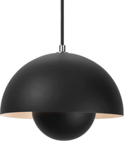 Hängeleuchte matt Flowerpot schwarz VP1 - &tradition