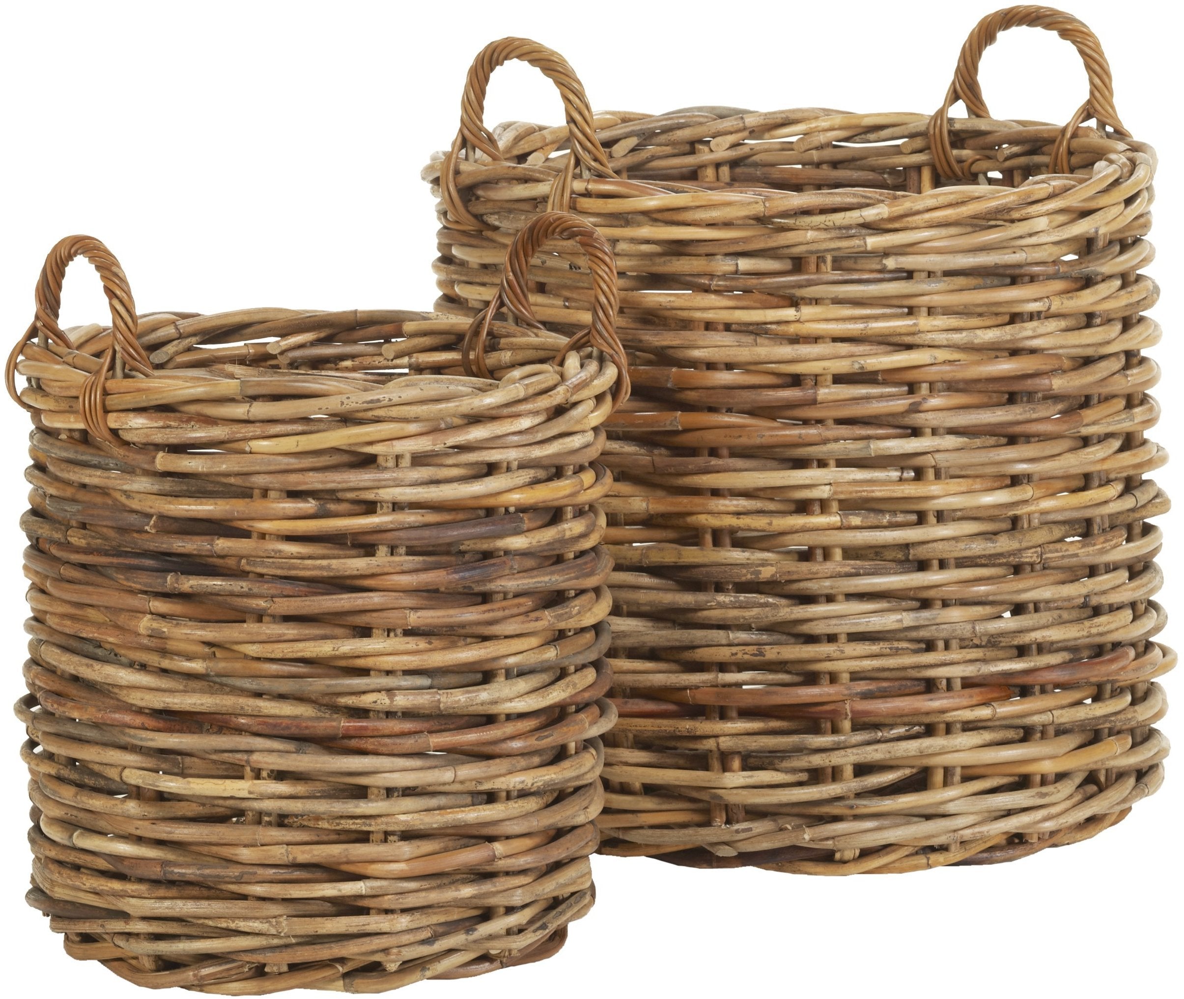 2 Paniers en rotin Maxi-Weave - KOK