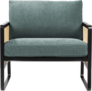Fauteuil bleu Cannage - RED Edition