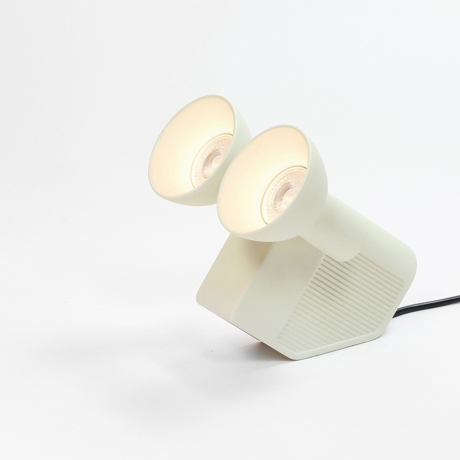 Weiße Tischlampe Olo - Moustache