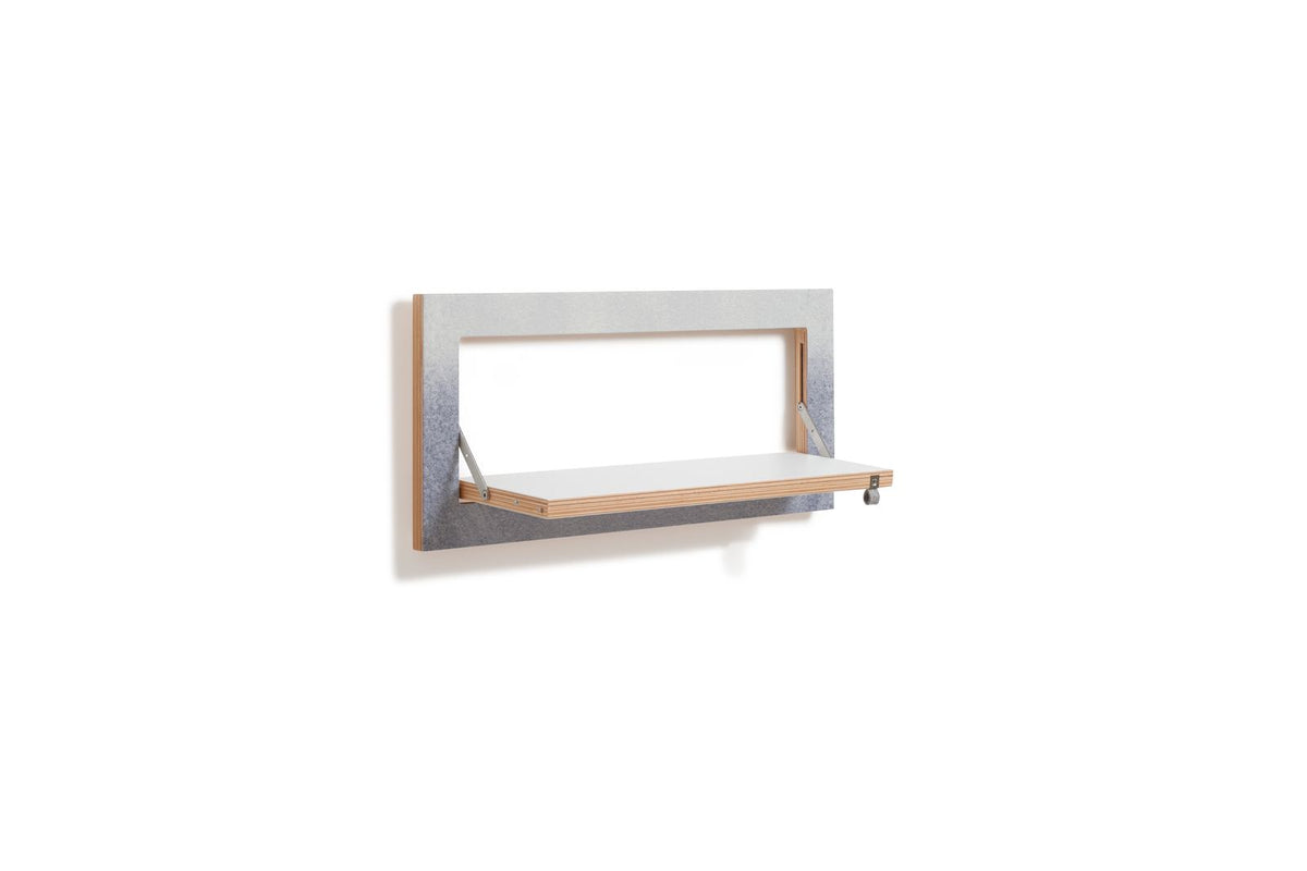 Étagère murale en bouleau gris 27x18x60cm Fläpps Fading Grey - Ambivalenz