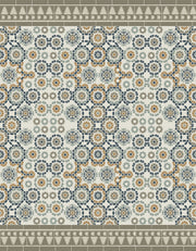 Tapis en vinyle beige 140x80 cm Tanger - Edito
