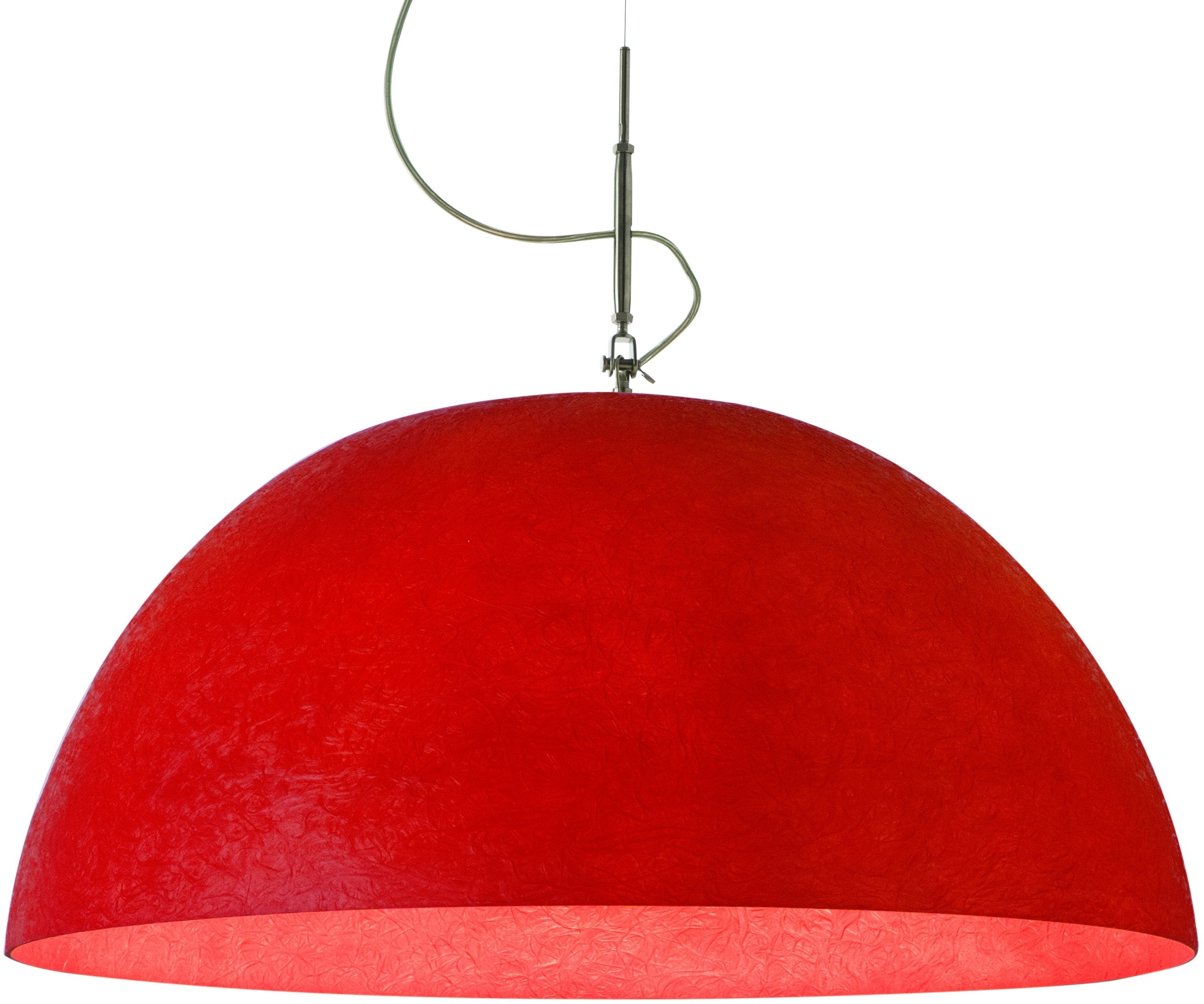 Lampada a sospensione Red Mezza Luna Nebulite - In-es.artdesign