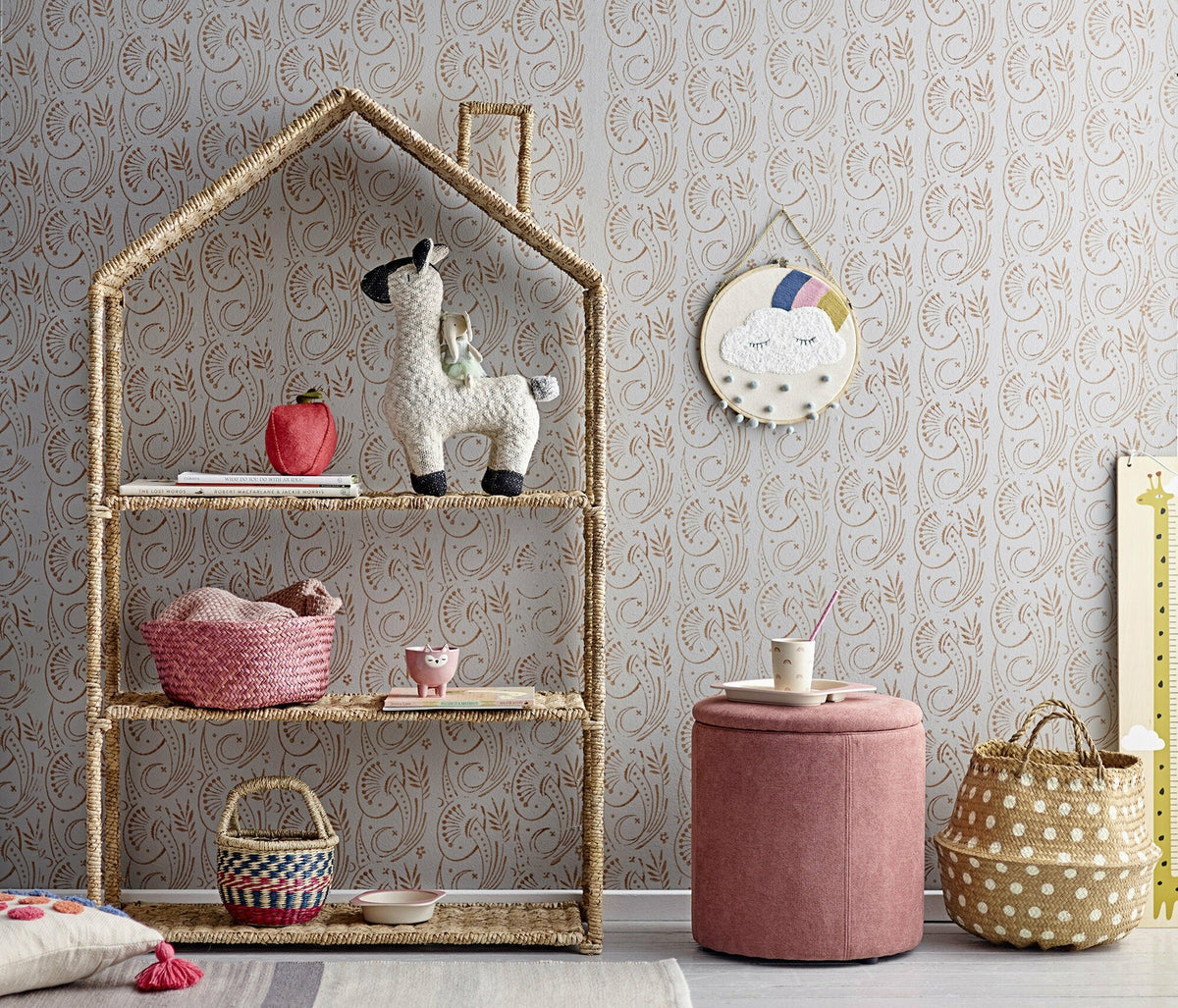 6 Peluches animaux en coton - Bloomingville Mini - The Cool Republic