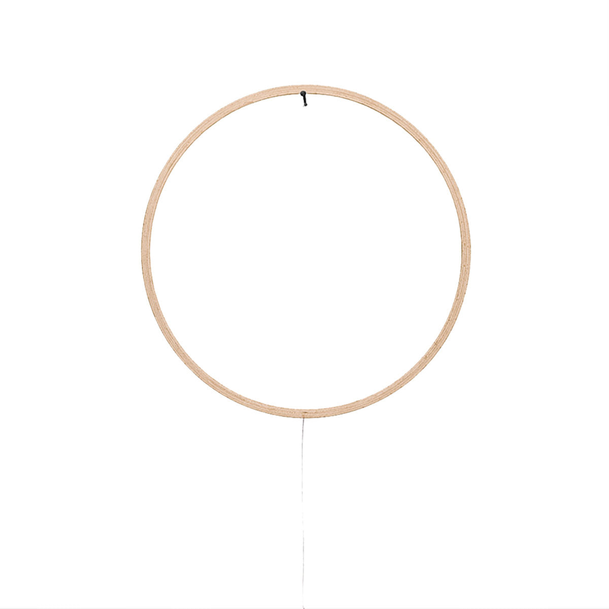 Lámpara de pared de madera natural con enchufe S Eclipse - Tilen Sepic