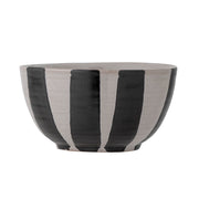 Bol en grès noir D14xH7,5 cm 600 ml Serina - Bloomingville