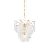 Suspension en acier laiton vieilli 46x51cm Darcia - Hudson Valley Lighting