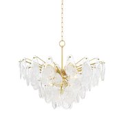 Suspension en acier laiton vieilli 91x73cm Darcia - Hudson Valley Lighting