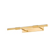 Applique de tableau en laiton laiton vieilli 60x7cm Melbourne - Hudson Valley Lighting