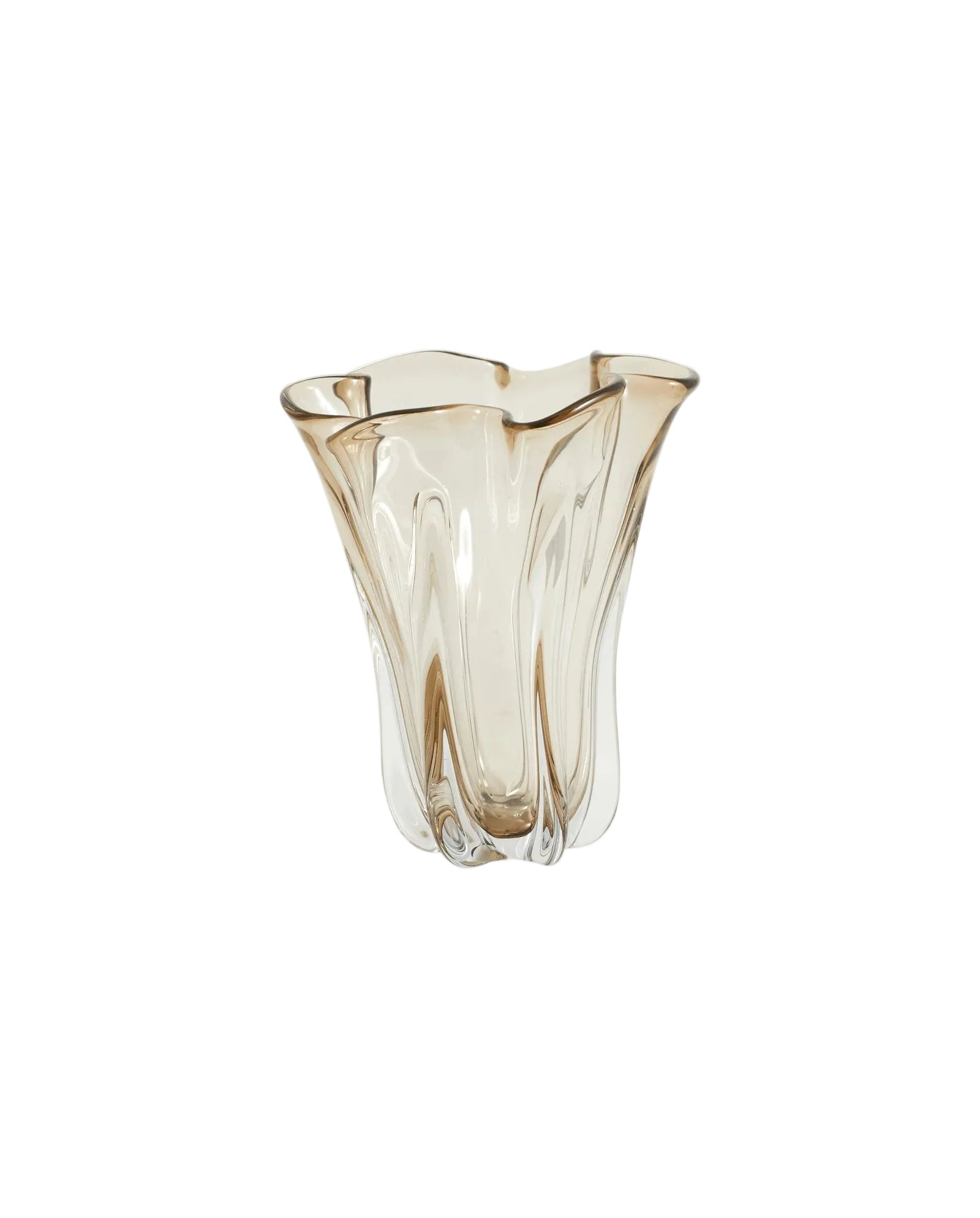 KOMNIO vase light brown