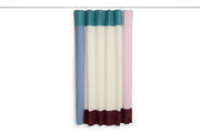 Rideau de douche en coton biologique rose multicolore Pivot - Hay