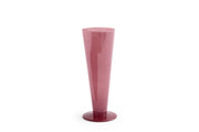 Vase en verre rose et rouge foncé 8,3x23cm Conical - HAY