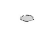 Assiette ronde en acier inoxydable 13cm Essentiel - Hay