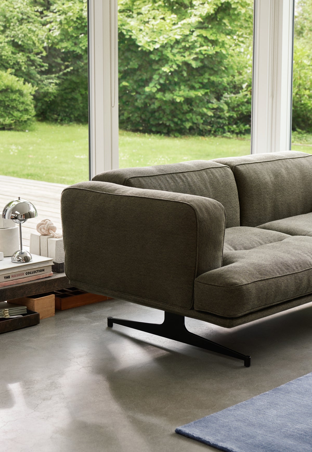 3-Sitzer-Sofa mit Stoffbezug clay 014 228 x 96 cm Inland AV23 - &tradition