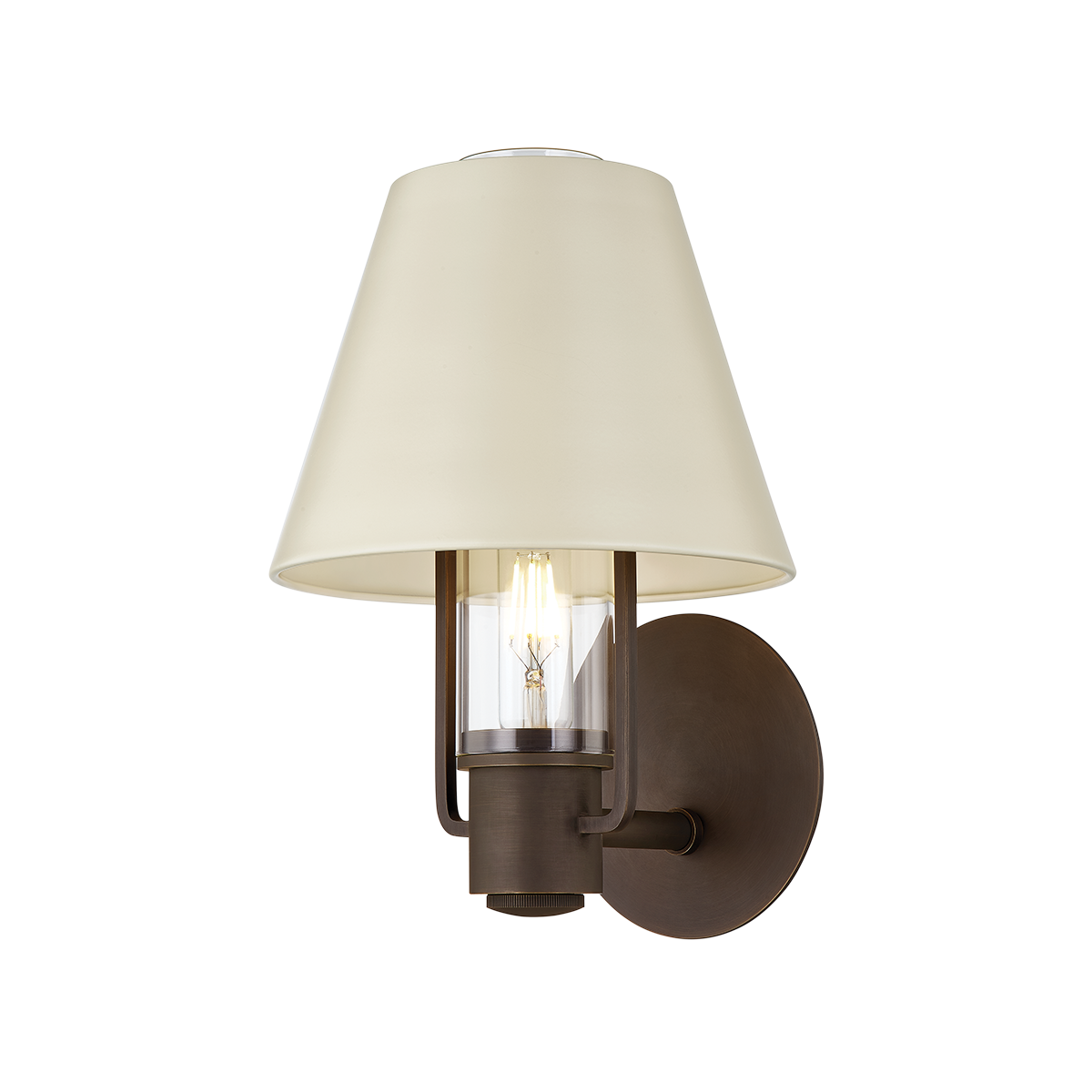 Applique murale en acier bronze 22x32cm Kindle - Troy Lighting