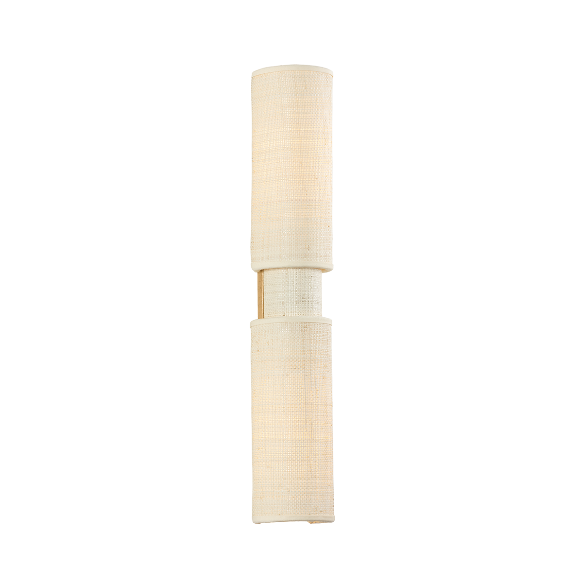 Applique murale en textile feuille d'or ancienne 10x62cm Ashton - Troy Lighting