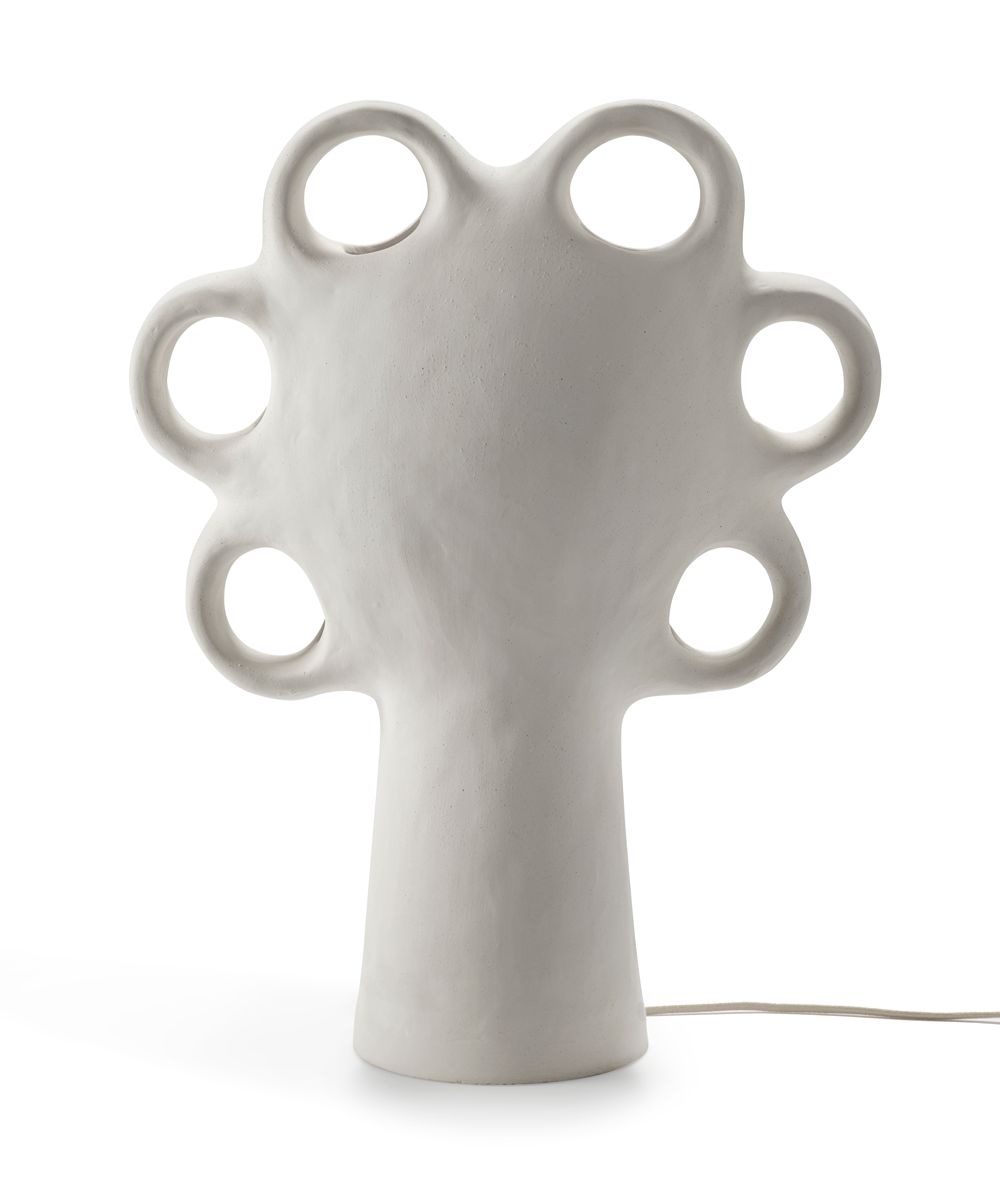 Lampe en grès beige 48,5x21x63cm Harna - SERAX