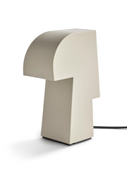 Lampe de table en acier beige 27cm Nizou - Serax